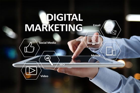 Digital marketing services including social media marketing, SEO, video and mobile marketing strategies